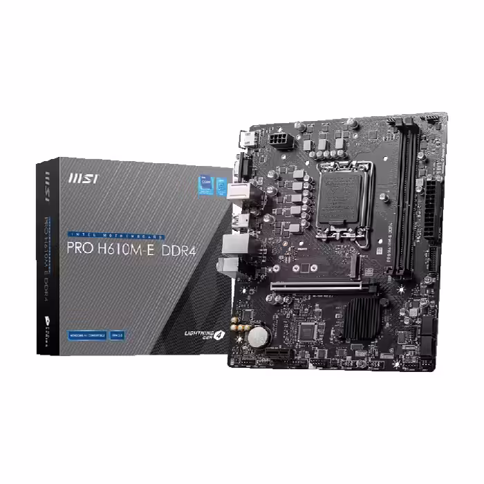 مادربرد ام اس آی مدل PRO H610M-E DDR4