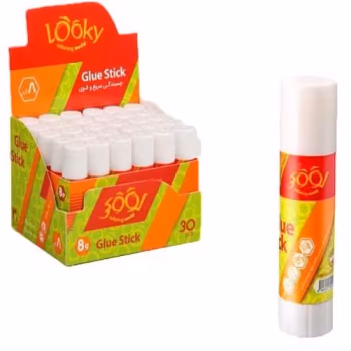چسب ماتیکی هشت گرمی لوکی بسته ده عددی