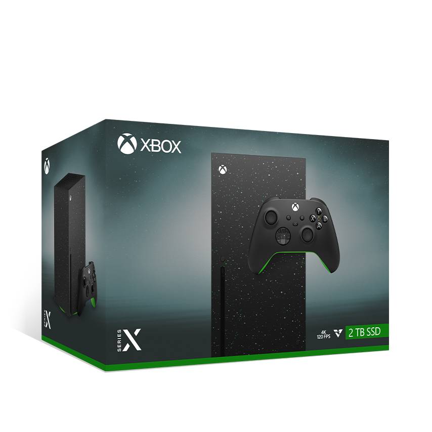 خرید کنسول XBOX SERIES X Disc Drive Galaxy Black Edition 2TB با بهترین قیمت