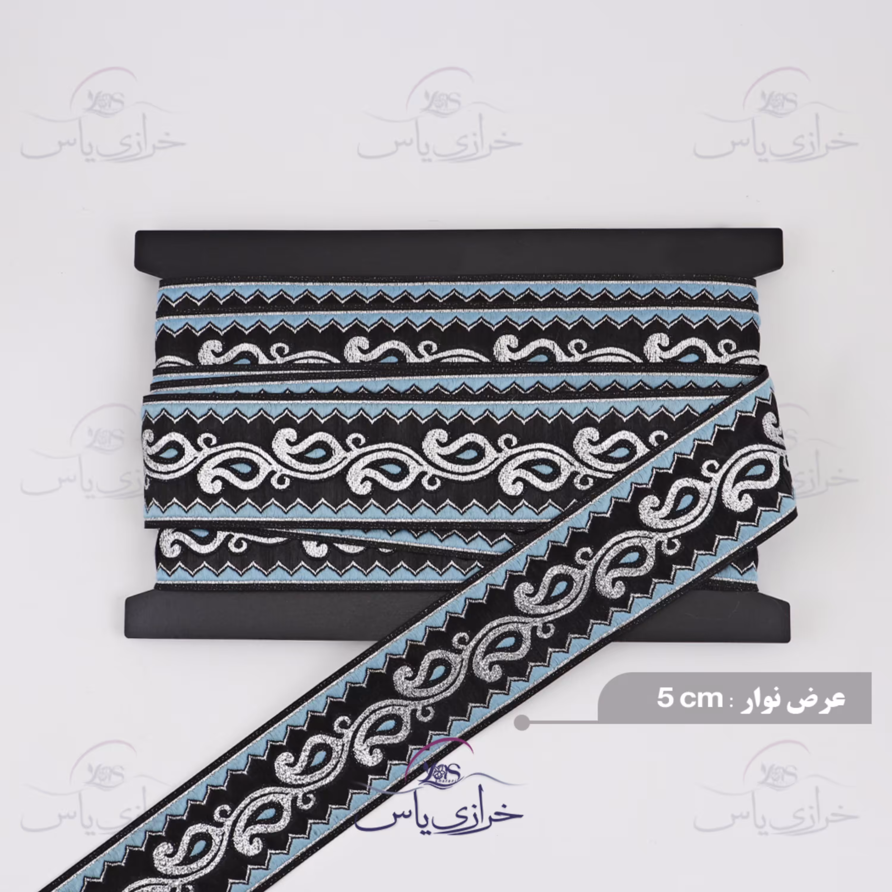 نوار سنتی بافت عرض 5 سانت کد 50