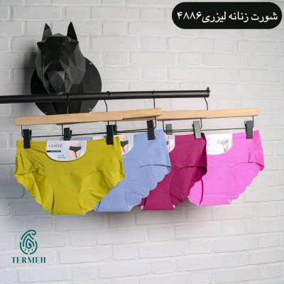 پک 6عددی شورت زنانه لیزری سایز xxl