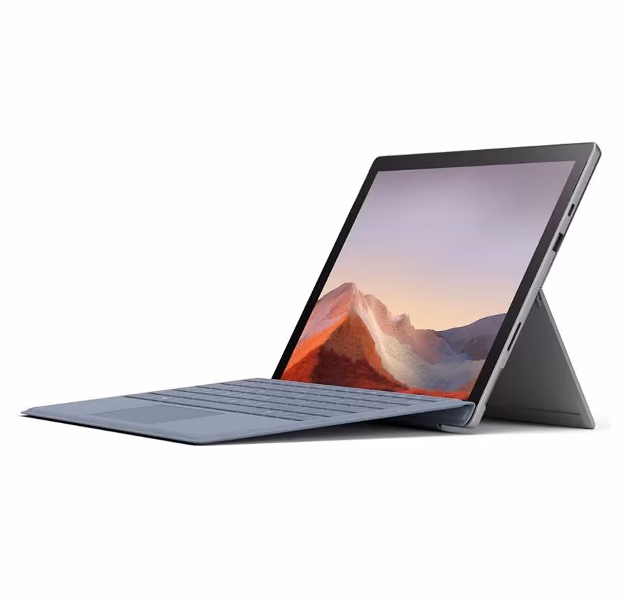 تبلت مایکروسافت مدل Surface Pro 7 Plus پردازنده Core i3 حافظه 128GB گیگابایت به همراه کیبورد Signature