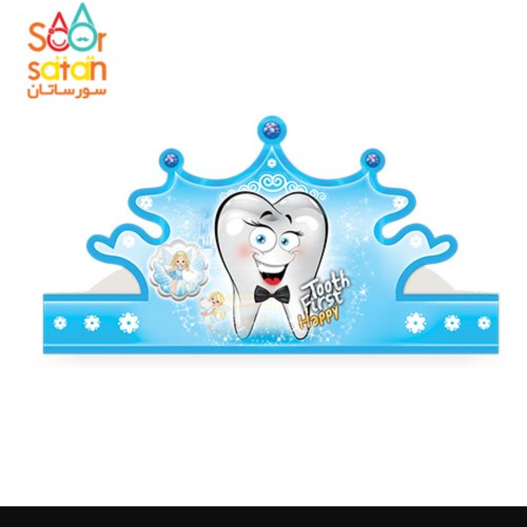 تاج اکلیلی تم جشن دندونی پسر