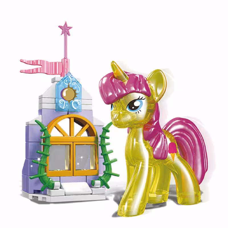 لگو پونی زرد صورتی کد SY1449H