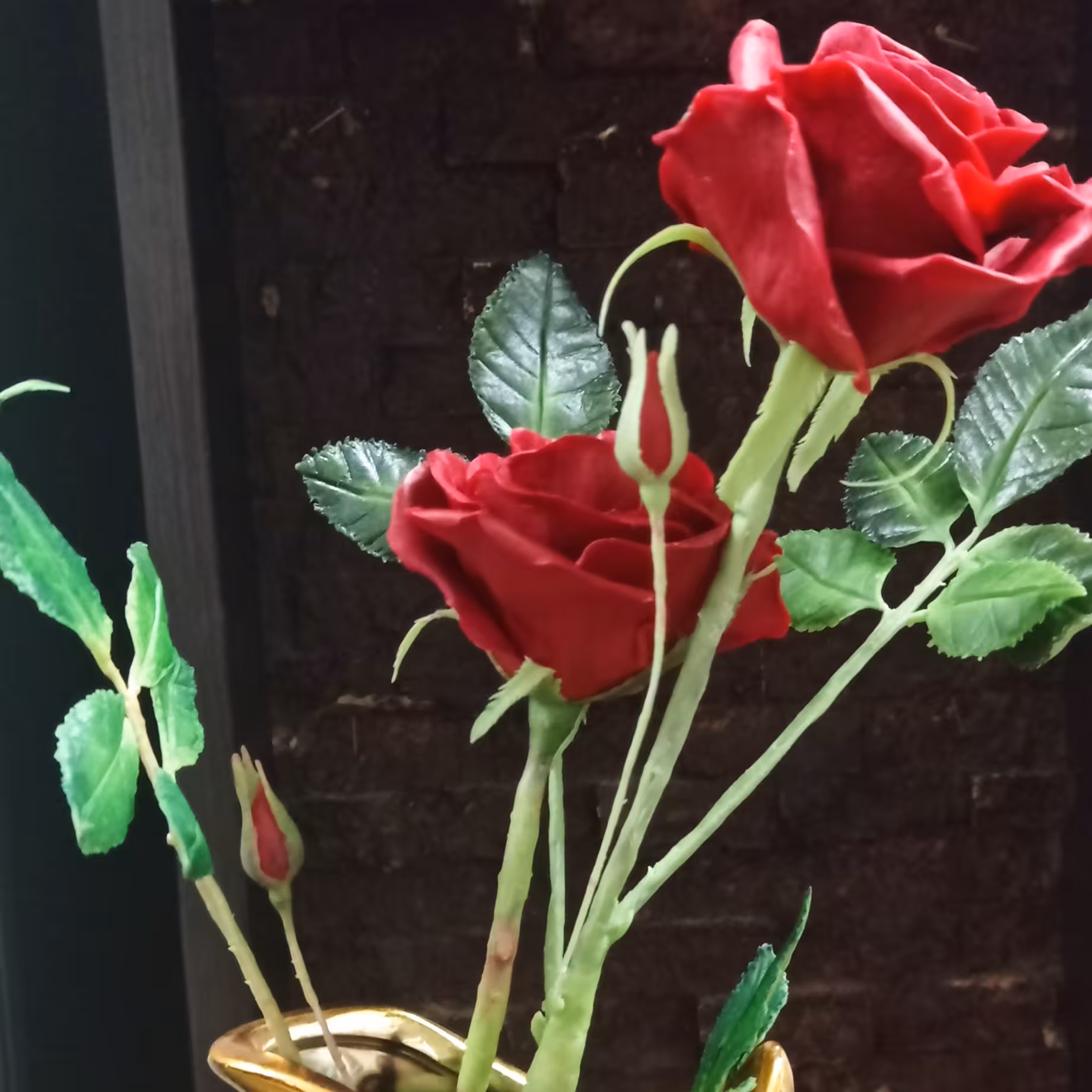 گل رز هلندی  خمیری