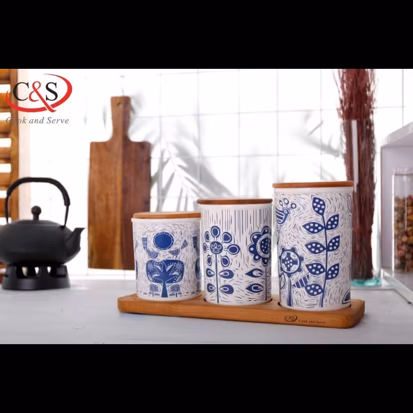 سرویس پا سماوری سرامیکی