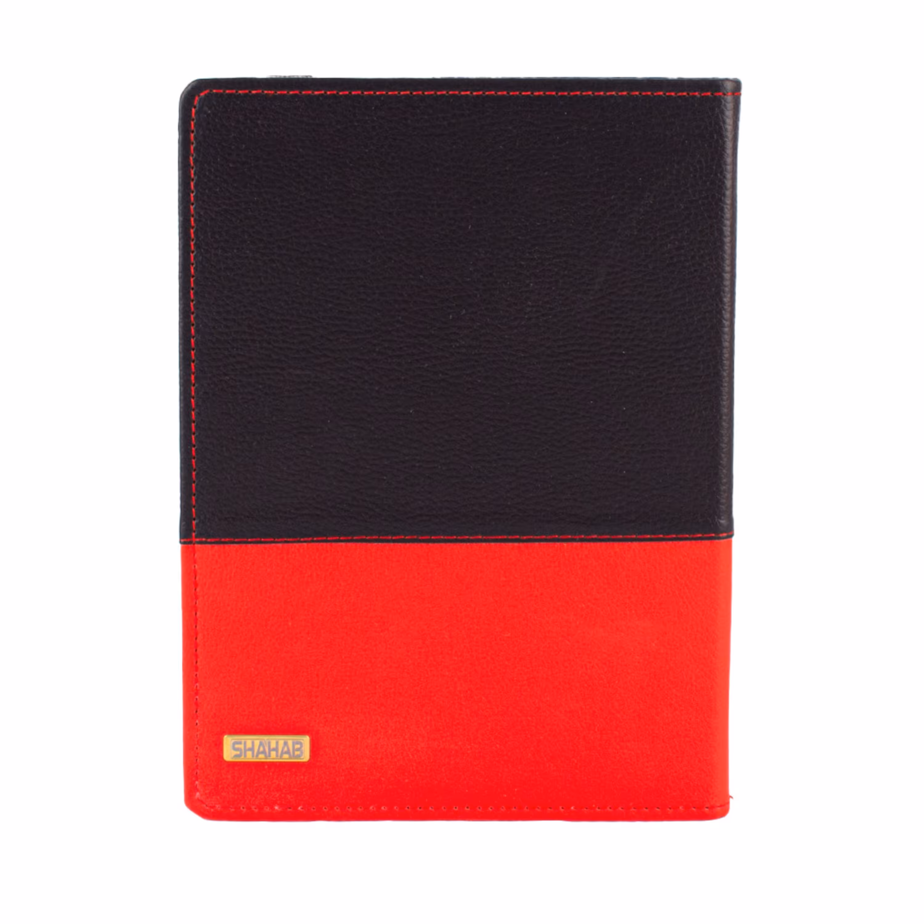 کلاسور مدل دو تکّه چرمی 26 حلقه قرمز کد L1116 