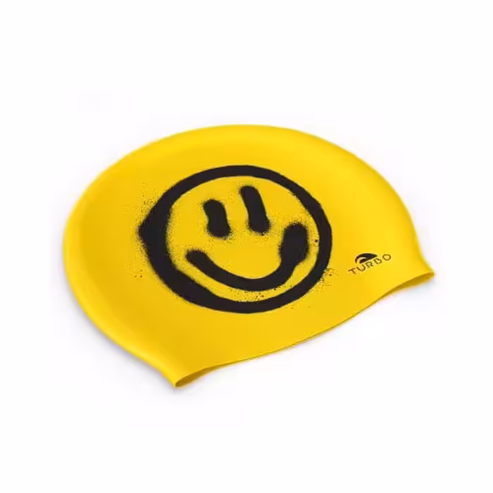 کلاه شنا سیلیکونی توربو اسپانیا مدل SMILE