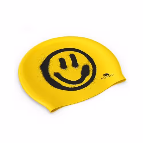 کلاه شنا سیلیکونی توربو اسپانیا مدل SMILE