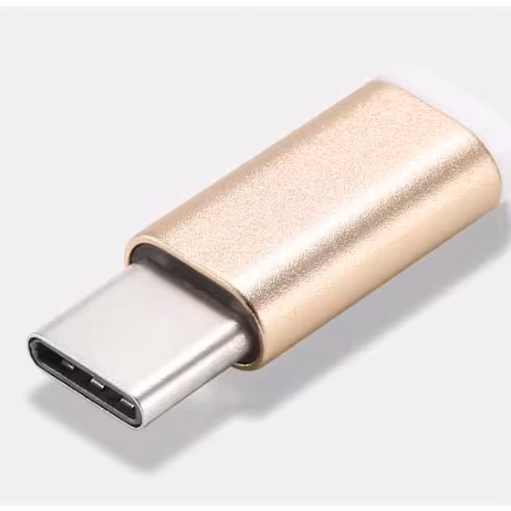 تبدیل شارژر Micro usb به Type C فلزی 
