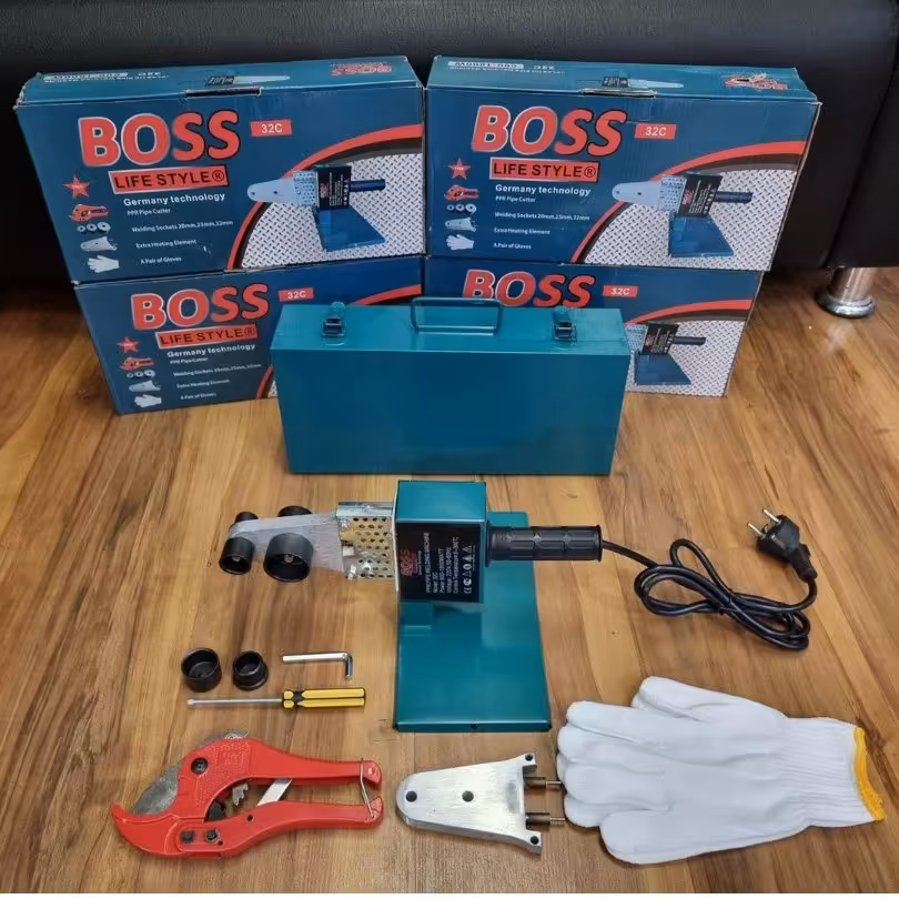 اتو لوله 1800 وات باس با لوازم و کیف فلزی