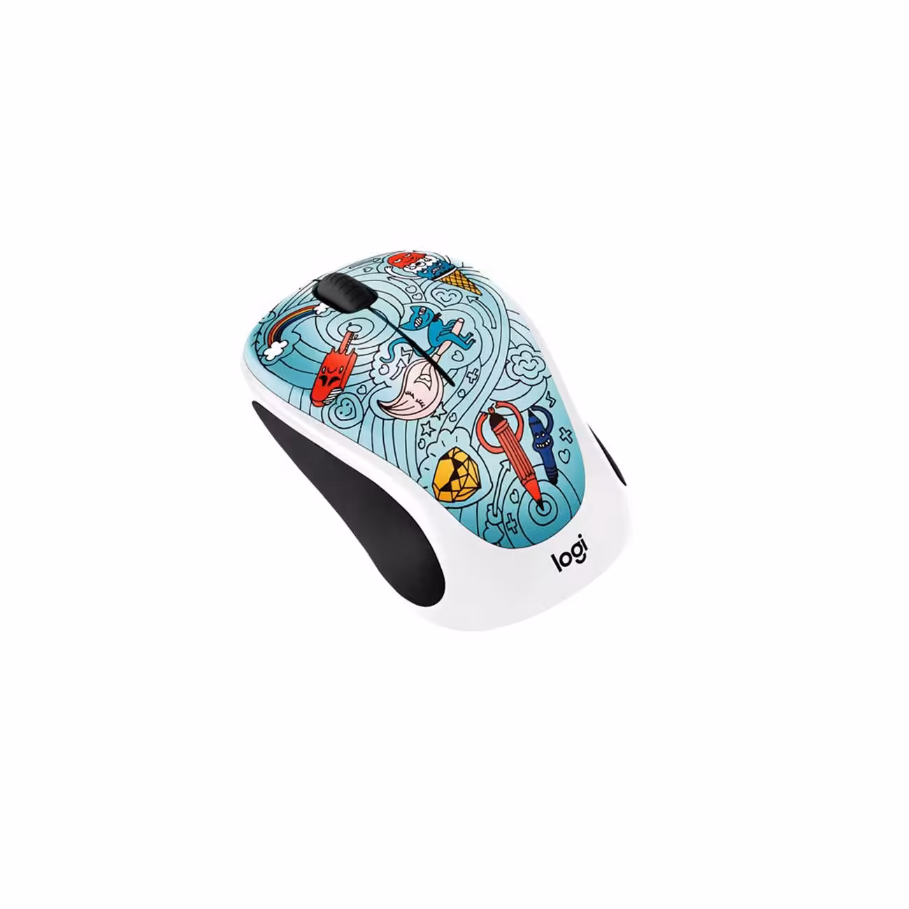 ماوس لاجیتک MOUSE M238 DOODLE RF BEE BEE BL