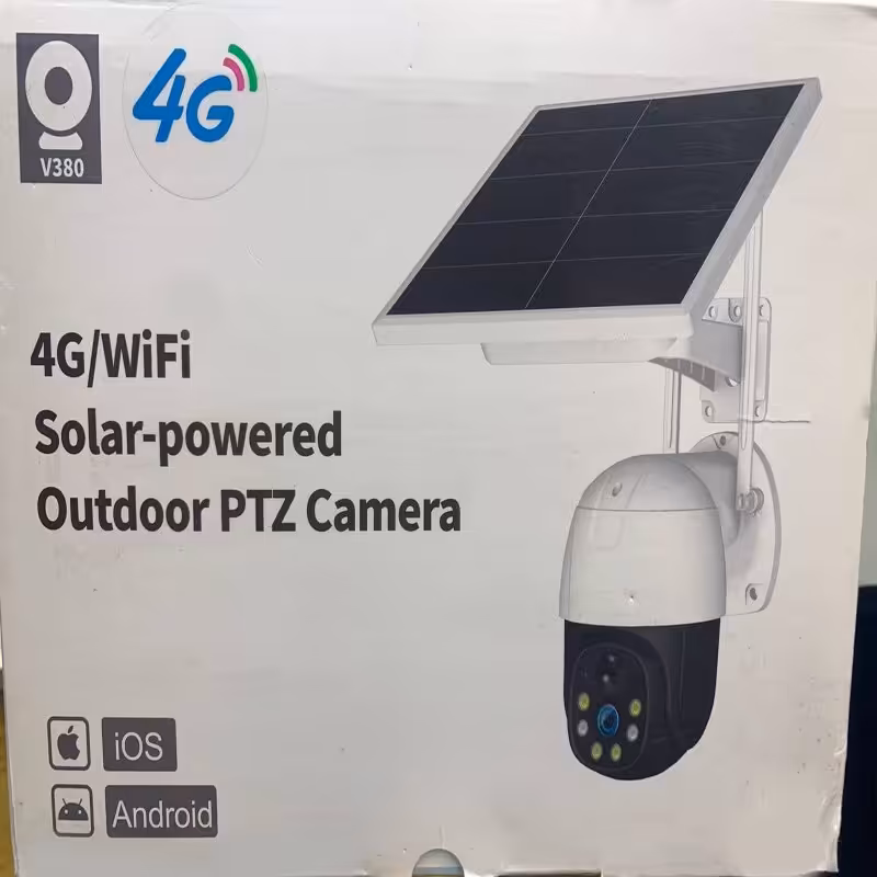 دوربین مینی اسپیدام سیمکارتی و وایفای خورشیدی V380