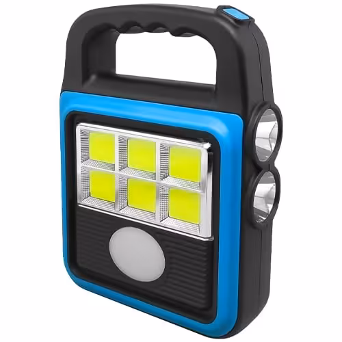 چراغ قوه و چراغ اضطراری شارژی خورشیدی HS-8020D