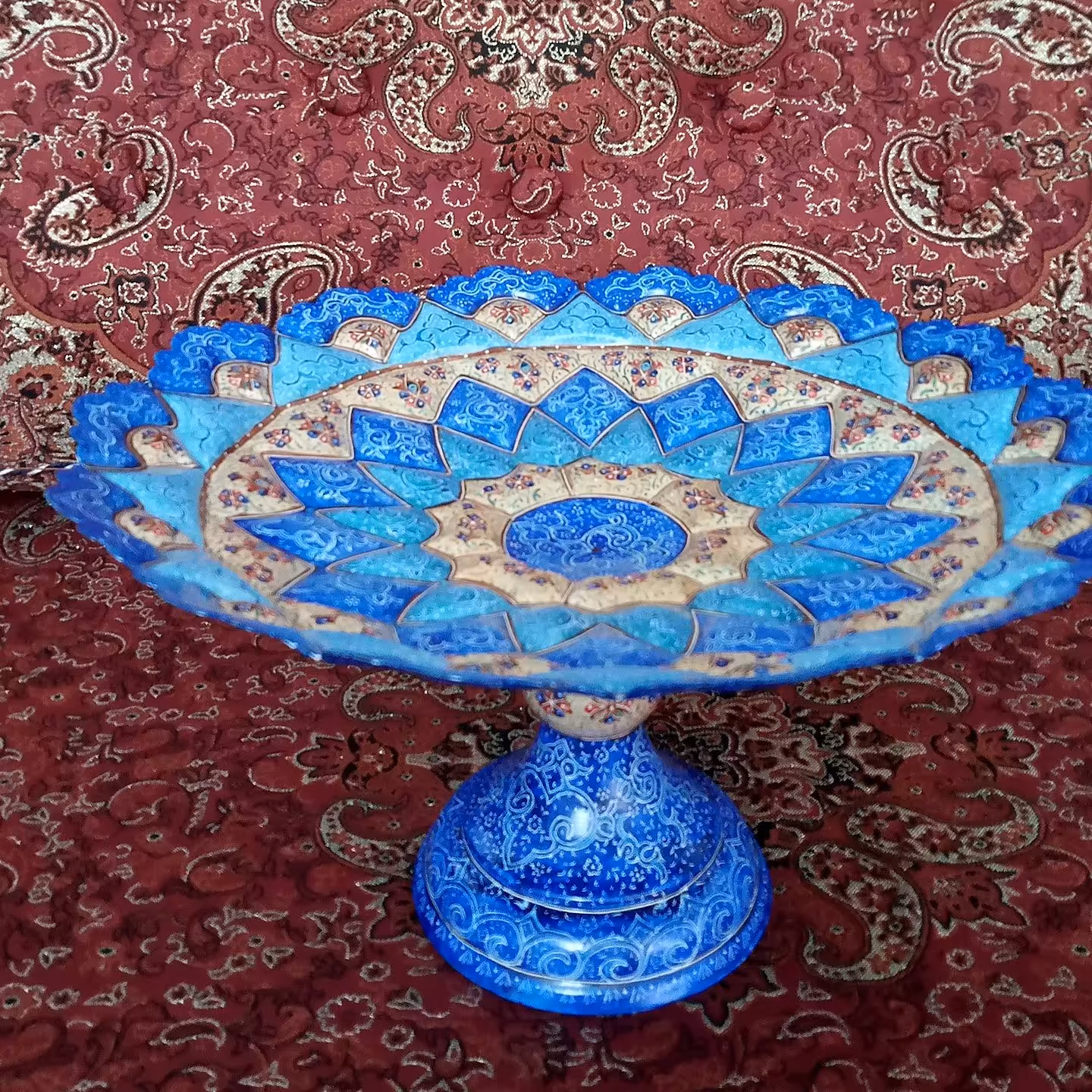 شیرینی خوری میناکاری سایز 35