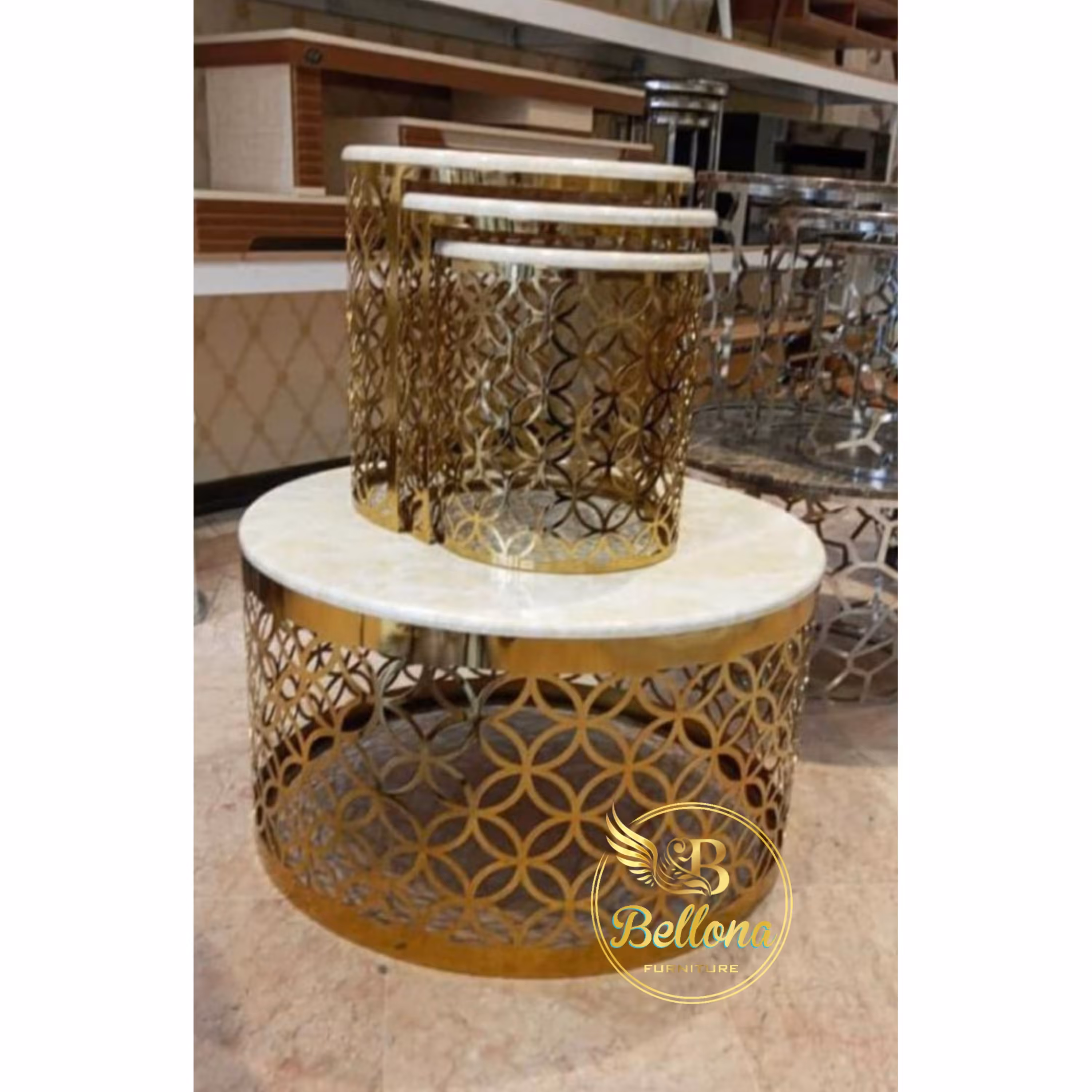 جلومبلی  وعسلی مدل نیزا