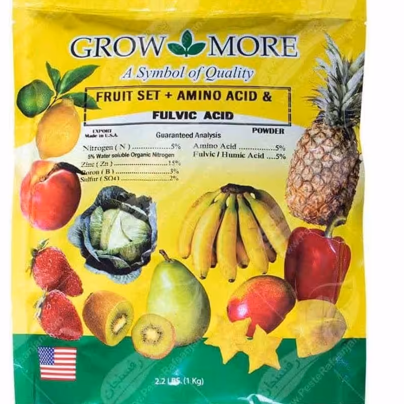 کود فروت ست  پودر  اصل گرومور آمریکا ، یک کیلوگرمی