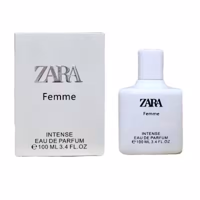 عطر زنانه برند اسپانیایی ZARA مدل FEMME سایز 100 میلی عطر زارا