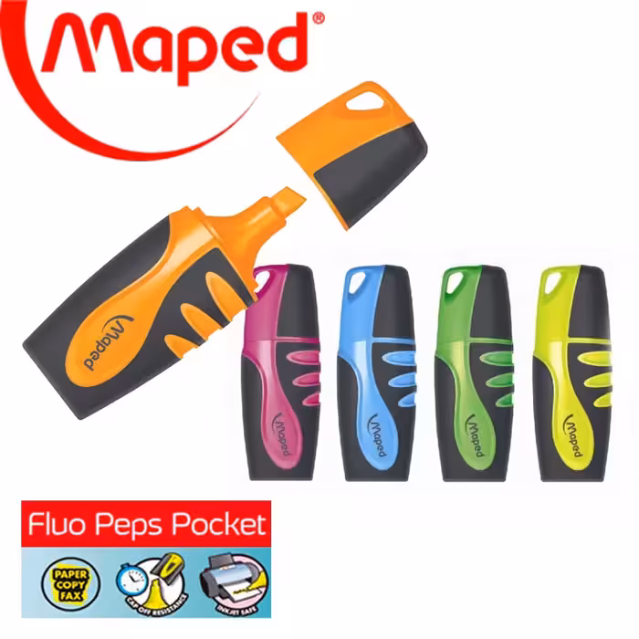 ماژیک هایلایت فلورسنت جیبی مپد