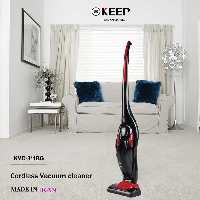 جارو شارژی مشکی قرمز مارک کیپ KEEP مدل KVC811BG ارسال رایگان 