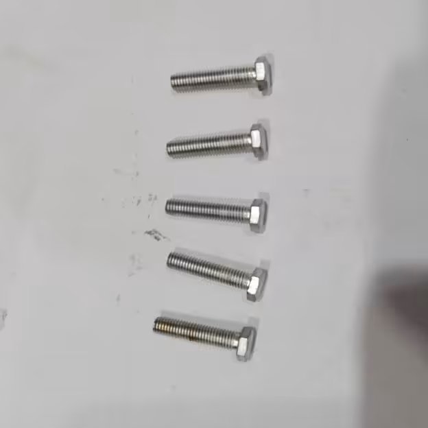 پیچ مهره خور آچاری 30-6 آهنی سفید ( بسته 5 عددی )