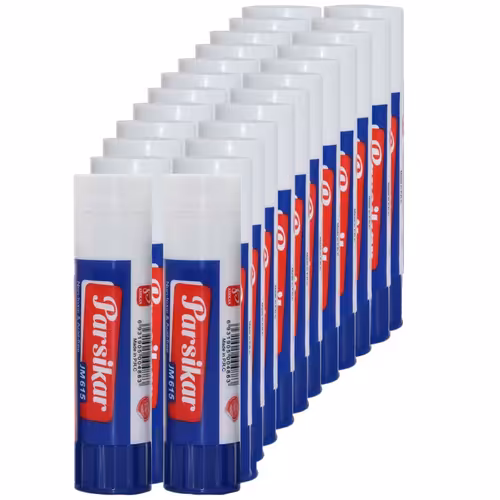 چسب ماتیکی 15 گرمی پارسیکار کارتن 576 عددی