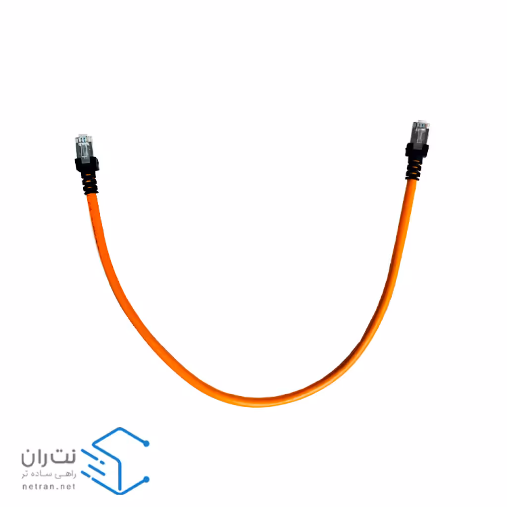 قیمت و خرید پچ کورد نگزنس Cat6 SFTP روکش PVC با متراژ 0.5 متر | نت ران