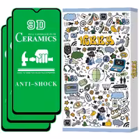 محافظ صفحه نمایش سرامیکی مناسب برای گوشی موبایل سامسونگ Galaxy A23 پک 3 عددی