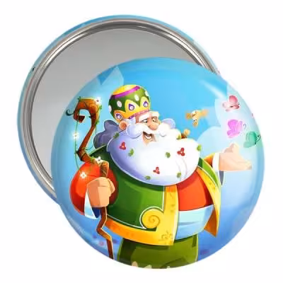 آینه جیبی خندالو مدل نوروز کد 24608