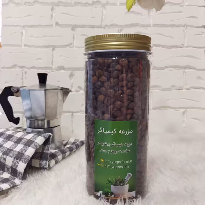 دانه ی قهوه سوپر کرم اوگاندا 100 درصد روبستا 500 گرمی