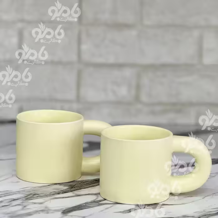 ماگ سرامیکی ساده دسته تپل 1ـ58