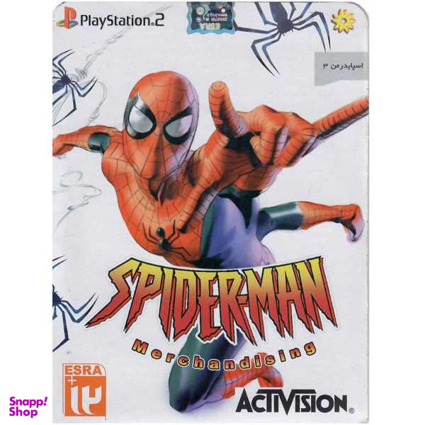 بازی SpiderMan 3 Merchandising مخصوص PS2