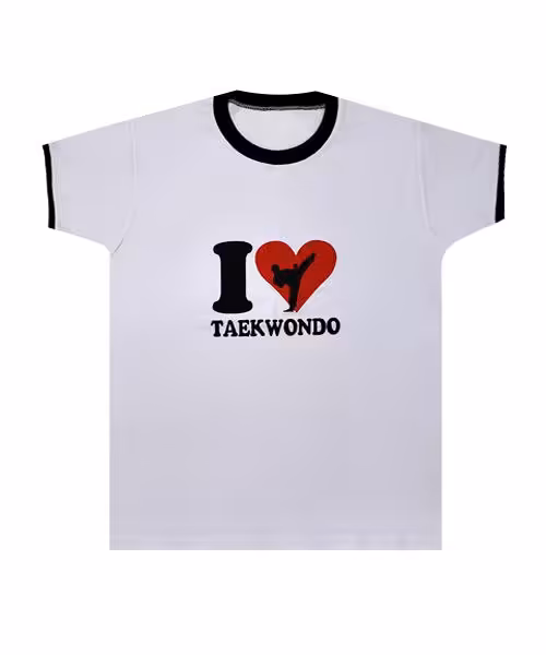 تیشرت تکواندو طرح قلب