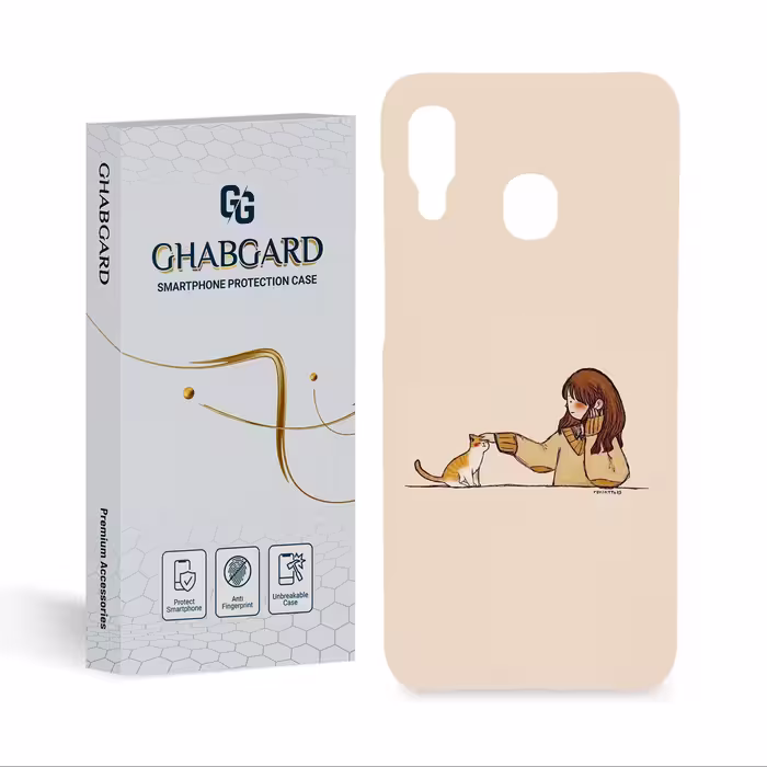 گارد قاب کاور دخترانه مدل g1107 مناسب برای گوشی موبایل سامسونگ a20 و a30