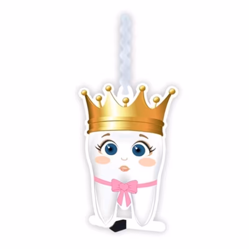 شمع شخصیت کارتونی دندونی دختر،جنس mdf