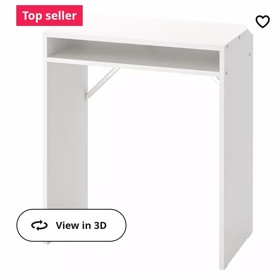 میز آیکیا سفید مدل TORALD کدمحصول 904.939.55