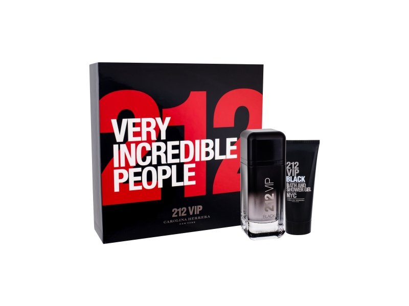 گیفت ست عطر 212 وی آی پی من بلک کارولینا هررا ادو پرفیوم مردانه 100 میلیلیتر