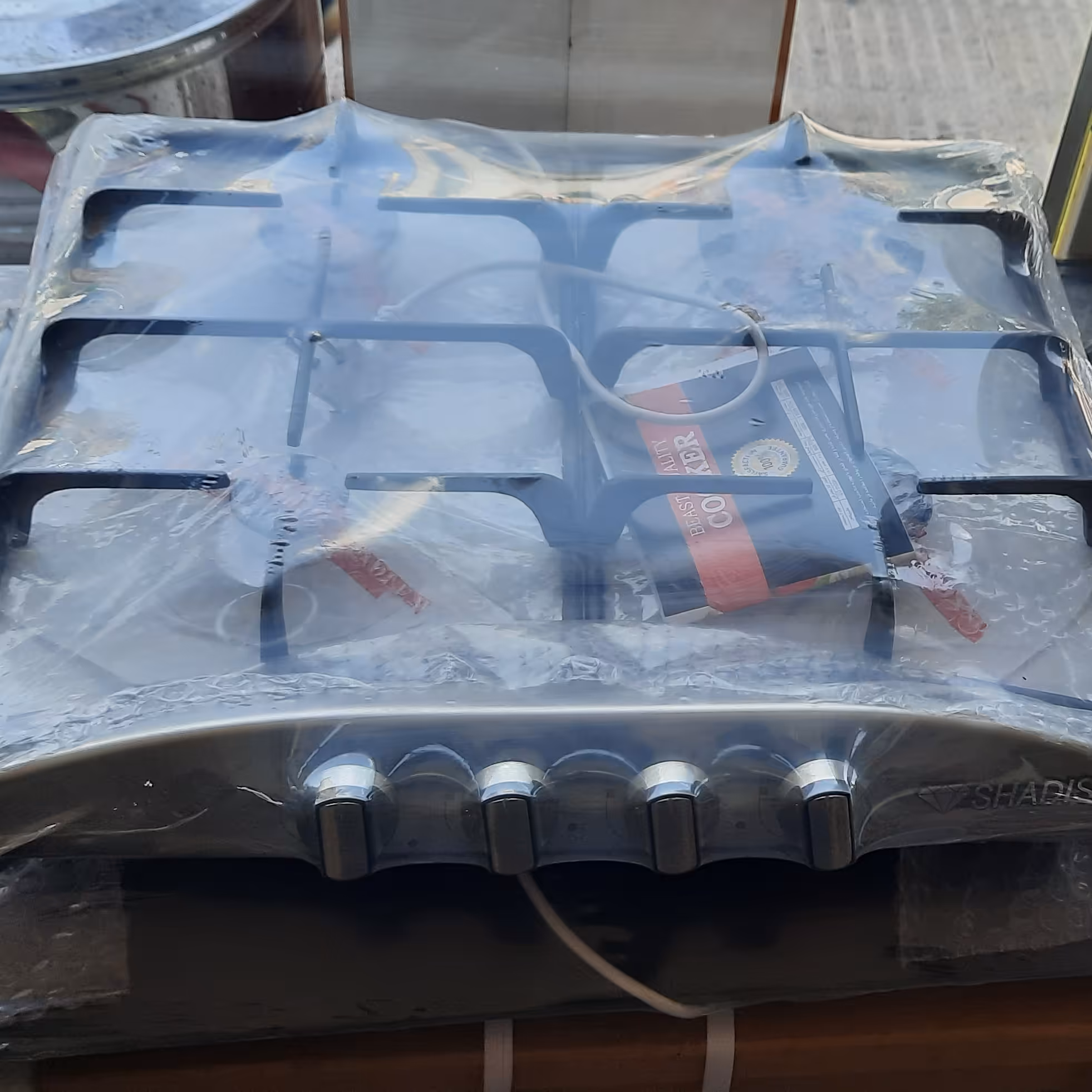 گاز صفحه ای 4 شعله ترموکوبل دار توکار