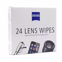 دستمال لنز بدون الکل برند ZEISS (بسته 24 عددی)