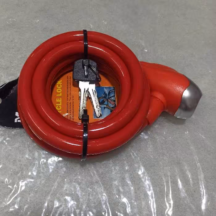 قفل دوچرخه ماسجی کلید کامپیوتری 1.6 متری