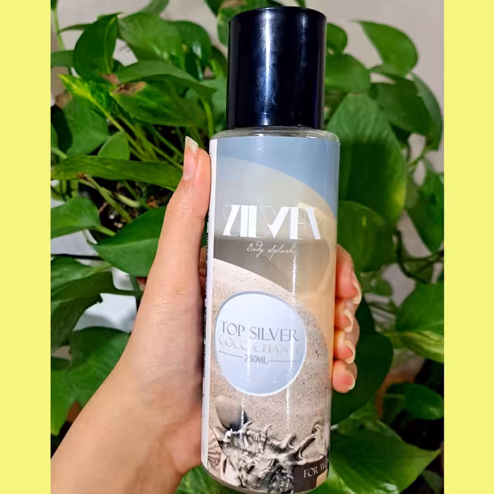 بادی اسپلش زنانه مدل Coco Chanel حجم 250میل تاپ سیلور