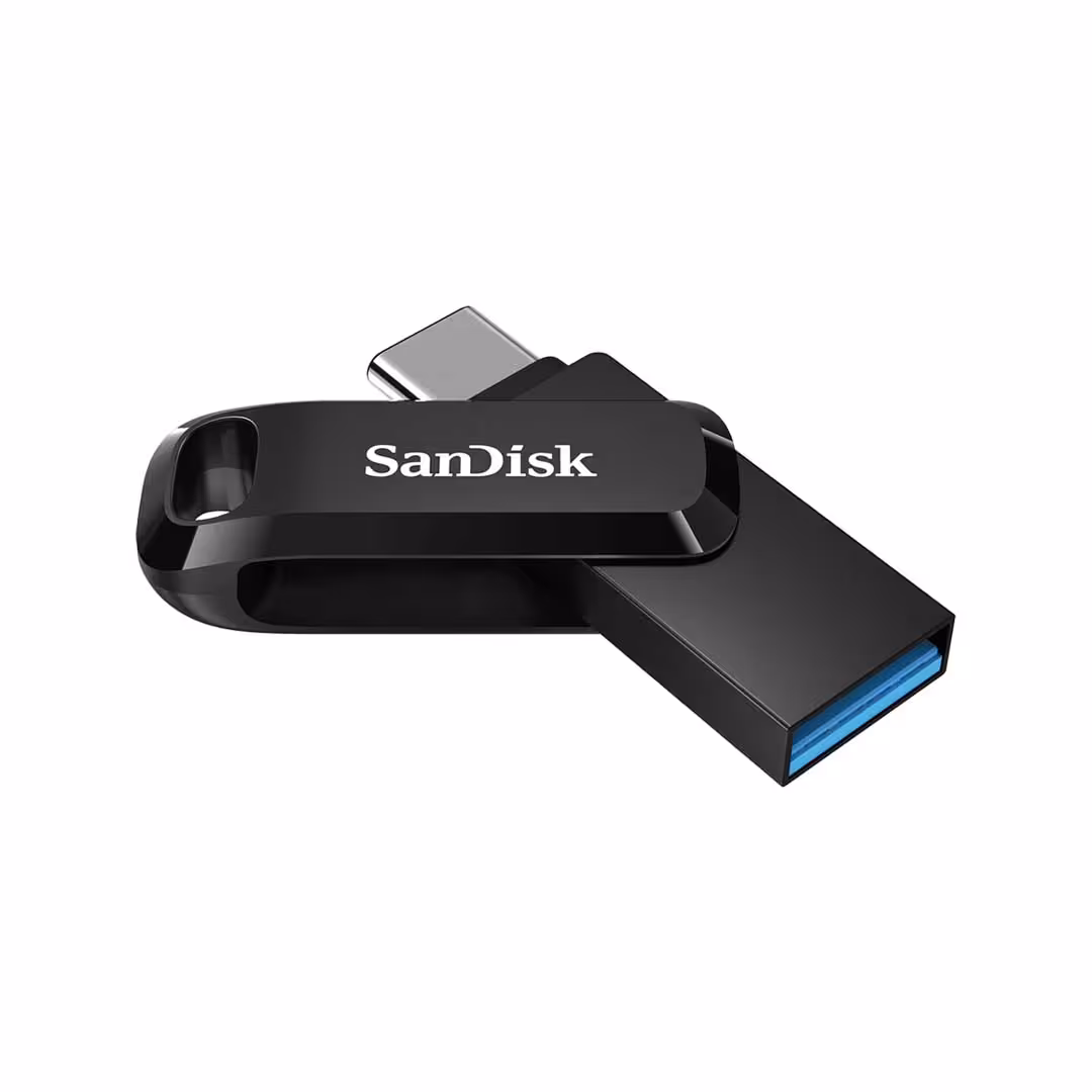 فلش مموری سن دیسک مدل Ultra Dual Drive GO USB Type-C با ظرفیت 64 گیگابایت - گارانتی