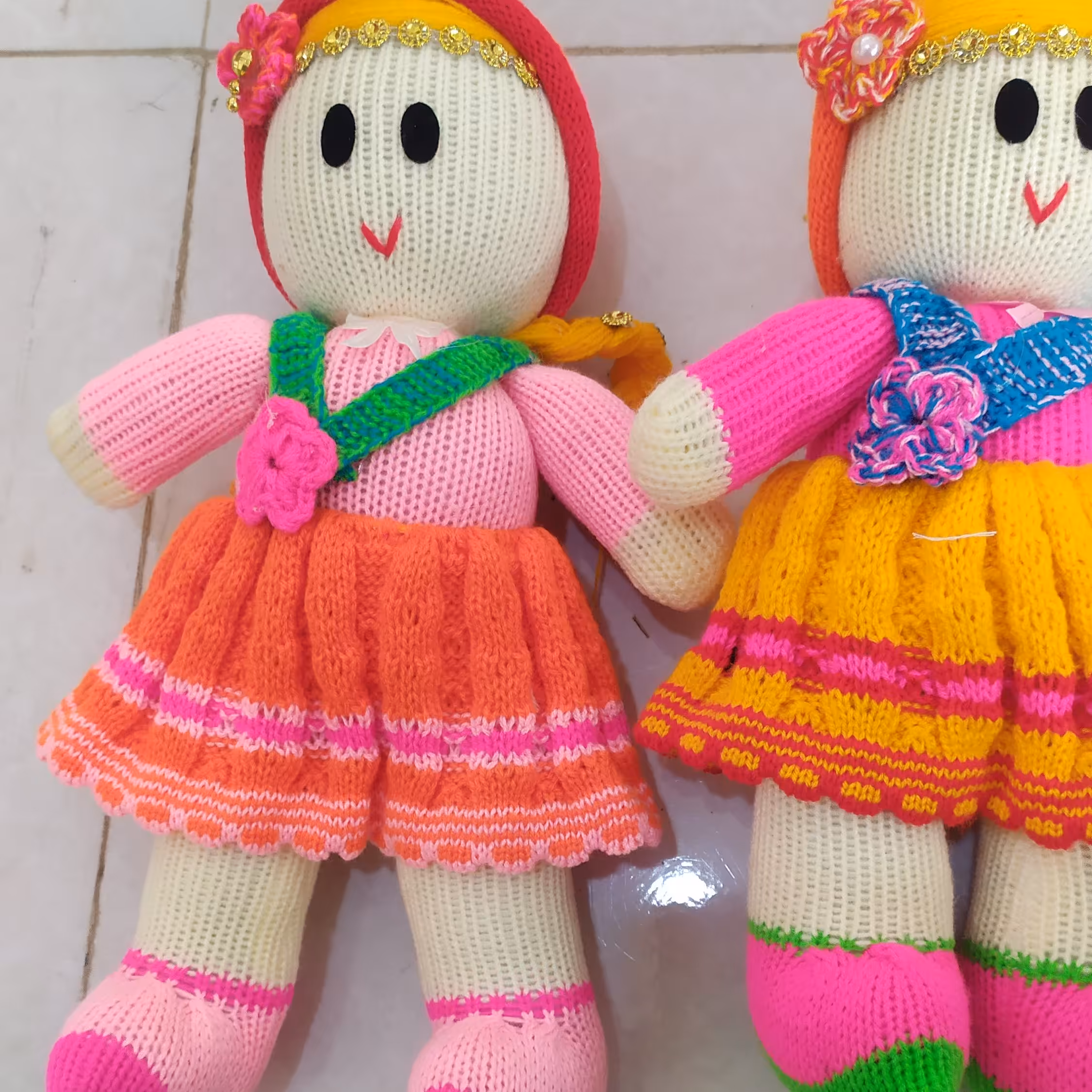 عروسک دست ساز سایز بزرگ خوشکل و پر کار
