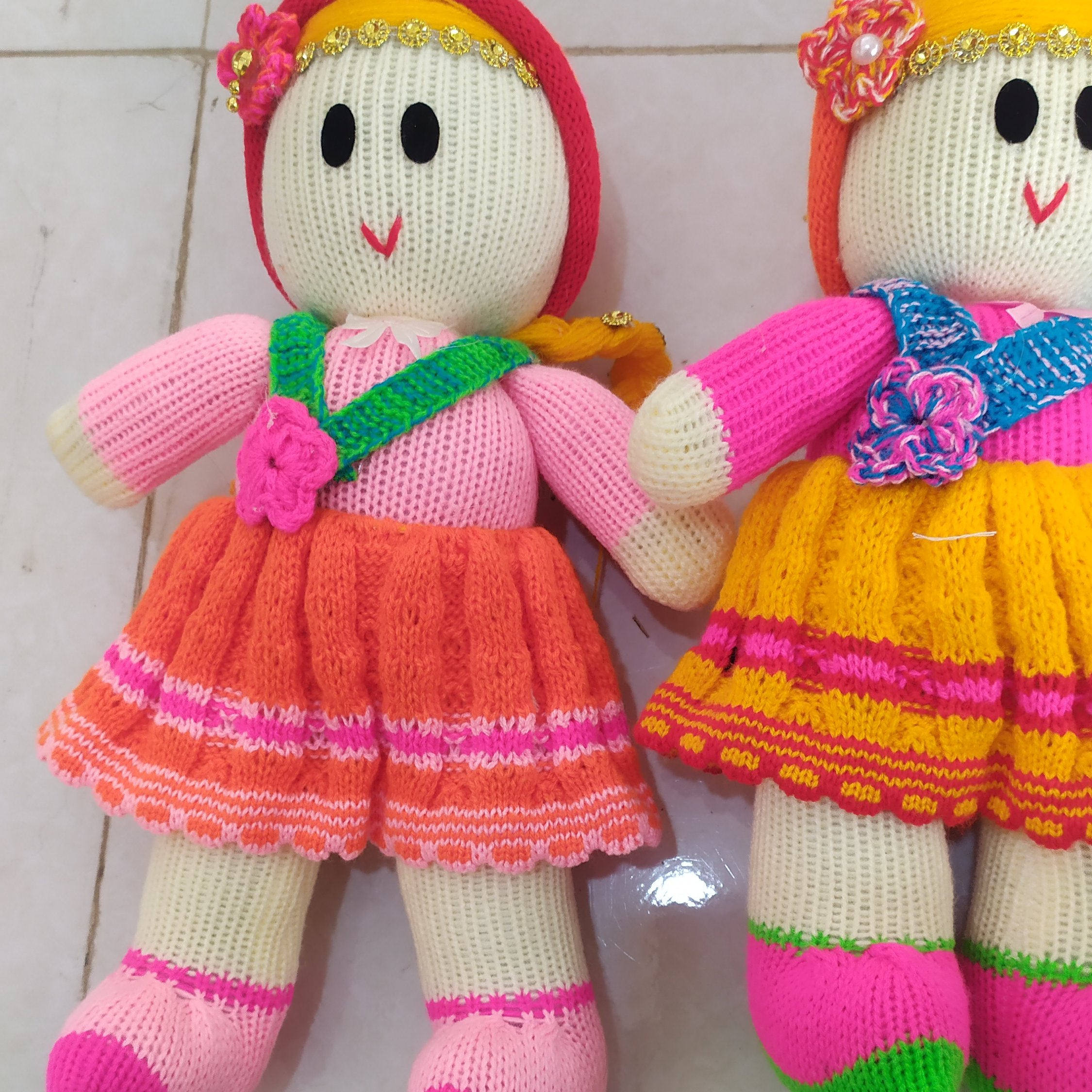 عروسک دست ساز سایز بزرگ خوشکل و پر کار