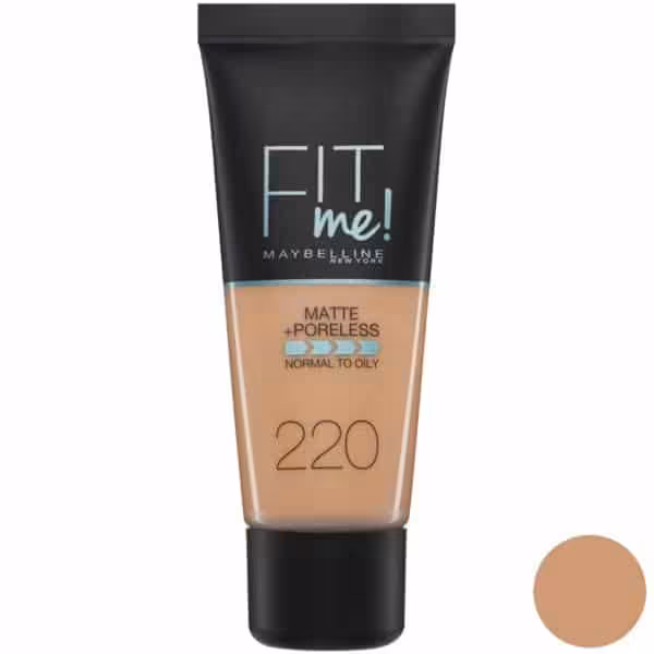 کرم پودر میبلین مدل Fit Me شماره 220