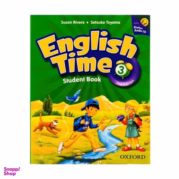 کتاب english time 3 اثر Setsuko Toyama انتشارات oxford