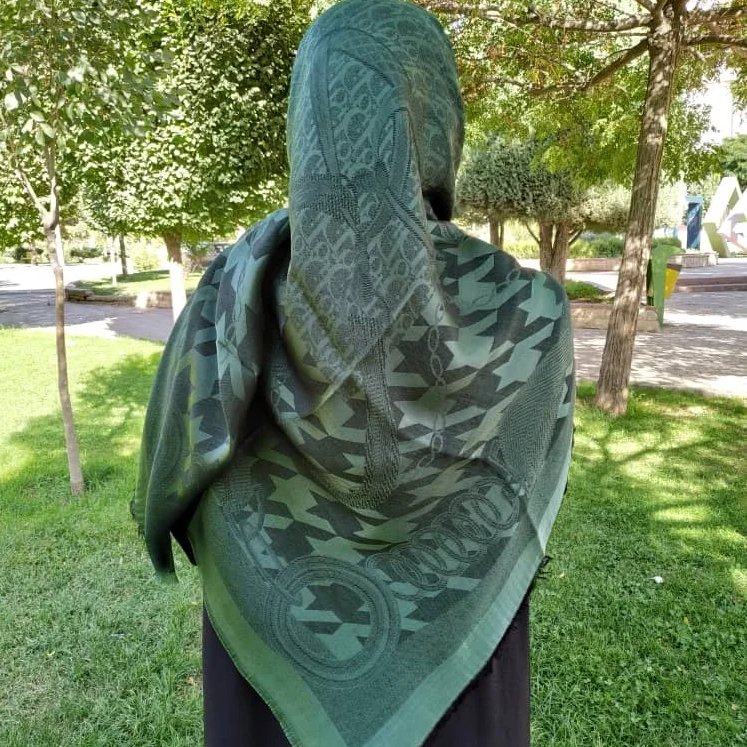 روسری ژاکارد براق