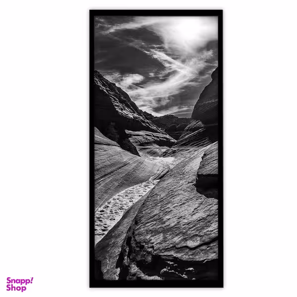 تابلو بکلیت طرح منظره کوه و دره مدل B-S3468