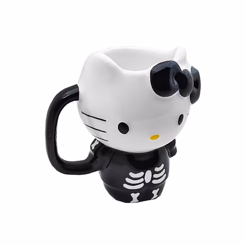 ماگ فانتزی سرامیکی هالووین کیتی طرح دیزنی کد 3455