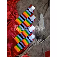 جوراب ساق دار رنگارنگ 